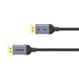 UNITEK C1628GY01-2M DisplayPort kabel Sort, Grå