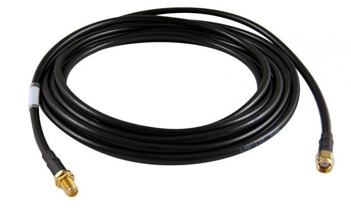 ALLNET ANT-CAB-SMAM-SMAF-200 koaxial kabel LMR-195 2 m SMA(m) SMA(f) Sort