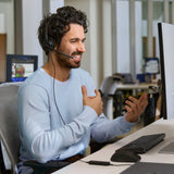HP Poly Mission 425 Stereo USB Wired Headset (Bulk)