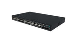 HPE CW 2050 48p 10/100/1000BASE-T 4p SFP 1G/2.5G Administreret Gigabit Ethernet (10/100/1000) Sort