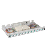 EFB Elektronik B71901L12OM3 fiber adapter LC 1 stk Turkisfarve, Grå