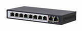 Extralink EX.3906 netværksswitch Ikke administreret L2 Fast Ethernet (10/100) Strøm over Ethernet (PoE) 1U Sort