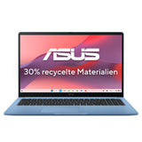 ASUS Chromebook CM1505CM4A-S70030 MediaTek Kompanio Kompanio 540 39,6 cm (15.6") Fuld HD 4 GB LPDDR5x-SDRAM 128 GB eMMC Wi-Fi 6 (802.11ax) ChromeOS Blå