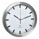TFA-Dostmann 60.3528.02 Væg- og bordur Rund Aluminium, Hvid