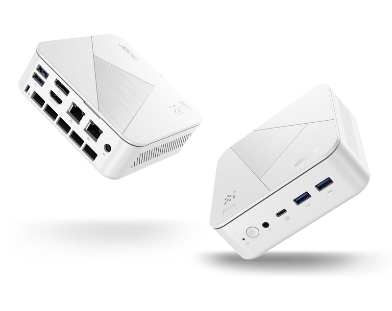 Acer Revo Box RB102-RPL Intel Core 5 120U 16 GB DDR4-SDRAM 512 GB SSD Windows 11 Home MFF Mini PC Hvid