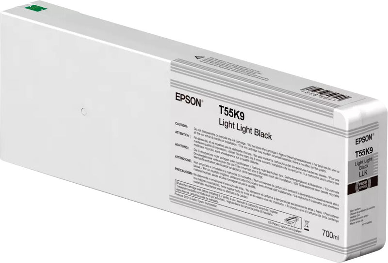 Epson T55K900 blækpatron 1 stk Original Lys - lys sort