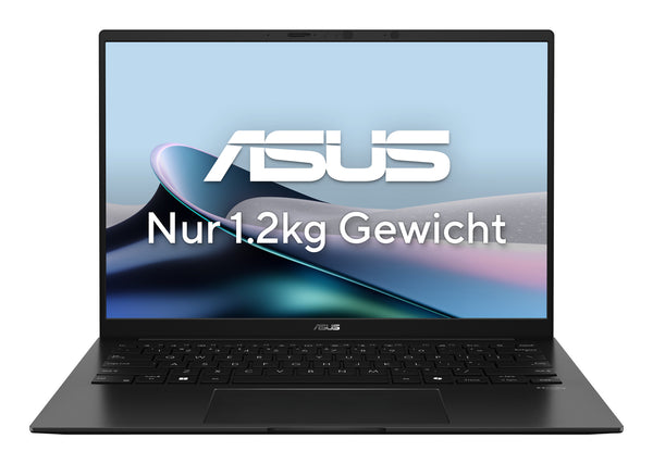 ASUS Zenbook 14 OLED UM3406GA-QD030W Copilot+ PC AMD Ryzen AI 7 445 Laptop 35,6 cm (14") WUXGA 32 GB LPDDR5x-SDRAM 1 TB SSD Wi-Fi 6E (802.11ax) Windows 11 Home Sort QWERTZ Tysk