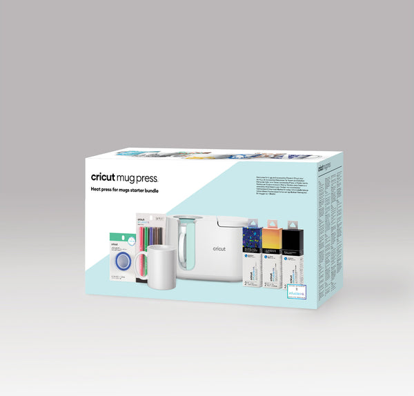 Cricut Mug Press Starter Package Hvid