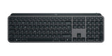 Logitech Master MX Keys Combo for Bussiness tastatur Mus inkluderet Kontor RF trådløs + Bluetooth QWERTZ Schweizisk Grafit
