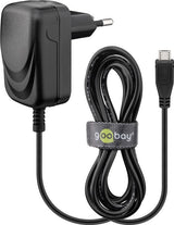 Goobay 49529 oplader til mobil enhed Universel Sort Vekselstrøm Indendørs