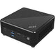 MSI Cubi N ADL S-254AT Intel® N N200 4 GB DDR4-SDRAM 128 GB SSD Windows 11 Pro Mini PC Sort