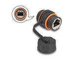 DeLOCK 88145 kabel kønsskifter RJ45 Sort