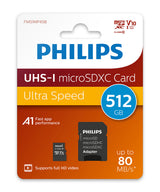 Philips FM51MP45B/00 hukommelseskort 512 GB MicroSDHC UHS-I Klasse 10