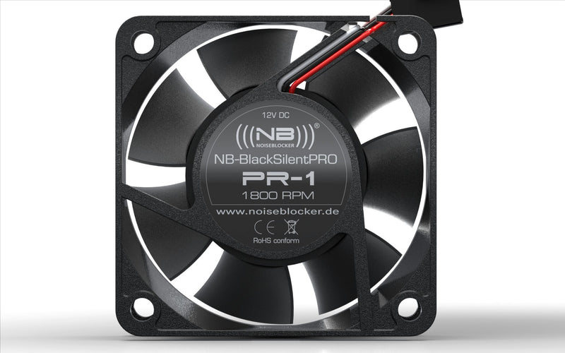 Blacknoise BlackSilent Pro Computerkabinet Ventilator 6 cm Sort 1 stk
