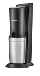 SodaStream Crystal 3.0 Metal, Rustfrit stål Sort