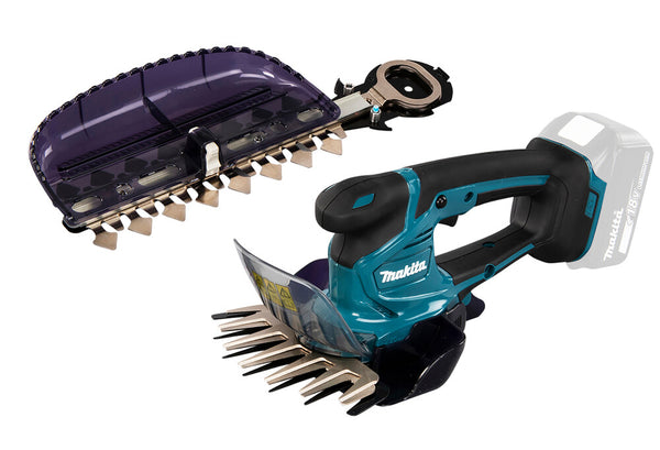 Makita DUM604ZX batteridreven græssaks 16 cm 18 V Lithium-Ion (Li-Ion) Sort, Blå