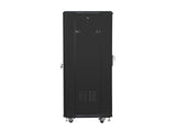 Lanberg FF01-6627-12B stativ 27U Fritstående reol Sort