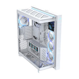 ASUS ROG CRONOX GR801 CURVE TG ARGB WHITE Midi Tower Hvid