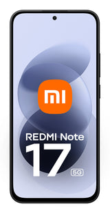 Xiaomi Redmi Note 17 5G 17,8 cm (6.99") Dual SIM USB Type-C 6 GB 256 GB 7700 mAh Sort