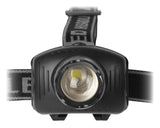 Entac EHL-ZOOM-1W-PL lommelygte Sort Hovedbånd lommelygte LED