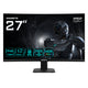 GIGABYTE GS27FCA computerskærm 68,6 cm (27") 1920 x 1080 pixel Fuld HD LED Sort