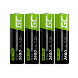 Green Cell GR01 husholdningsbatteri Genopladeligt batteri AA Nikkel-Metalhydrid (NiMH)