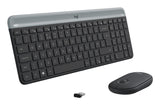Logitech 920-009190 tastatur Mus inkluderet Universel RF trådløst AZERTY Fransk Grafit