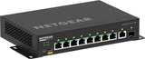 NETGEAR GSM4210PD-100EUS netværksswitch Administreret L2/L3 Gigabit Ethernet (10/100/1000) Strøm over Ethernet (PoE) Sort
