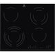 Electrolux EHF6343FOK Sort Indbygget 60 cm Keramisk 4 zone(s)