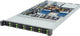 GIGABYTE R163-ZG2-AAJ2 Rev. 3.x AMD SoC Socket SP5 Stativ (1U) Sort, Stål