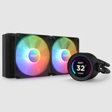 NZXT Kraken Elite 240 RGB Processor Alt-i-en væskekøler 12 cm Sort 1 stk