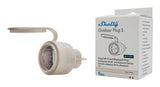 Shelly Outdoor Plug S Gen3 smart stik Mokka