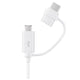 Samsung EP-DG930 USB-kabel USB 2.0 1,5 m USB A USB C/Micro-USB B Hvid