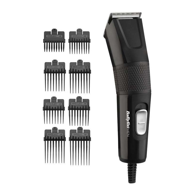 BaByliss E756E skæg- og hårtrimmer Sort