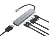 Conceptronic DONN33G dockingstation Ledningsført USB 3.2 Gen 1 (3.1 Gen 1) Type-C Sølv
