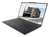 Lenovo ThinkPad P1 Gen 8 Intel Core Ultra 7 255H Mobil workstation 40,6 cm (16") WUXGA 64 GB LPDDR5x-SDRAM 1 TB SSD NVIDIA RTX PRO 2000 Blackwell Wi-Fi 7 (802.11be) Windows 11 Pro Nordisk Sort