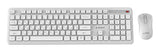 Gembird KBS-WPS-01-W-CYRL tastatur Mus inkluderet Kontor RF trådløst QWERTY US International, Ukrainsk, Russisk Hvid