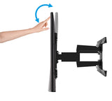 B-Tech Twin Cantilever 190,5 cm (75") Væg Sort