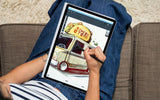Wacom ACK45633Z tablet etui 35,6 cm (14") Folie Grå