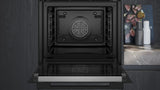 Siemens iQ700 HB778G3B1 ovn 71 L Sort, Rustfrit stål