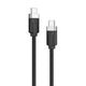 ALOGIC FUSCC2-SGR USB-kabel USB 3.2 Gen 2 (3.1 Gen 2) 2 m USB C 10 Gbit/sek. 100 W Sort, Grå