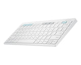 Samsung EJ-B3400BWGGDE tastatur til mobil enhed QWERTZ Tysk Bluetooth Hvid