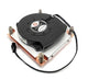 Dynatron Q3 Processor Køleplade/køler 8 cm Flerfarvet 1 stk