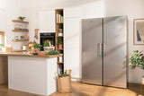 Gorenje Fritstående fryseskab med stor kapacitet til daglig opbevaring. Multiflow 360° sikrer jævn køling, mens NoFrost eliminerer behovet for afrimning. Fast Freeze nedfryser hurtigt nyindsatte madvarer og hjælper med at bevare kvaliteten.