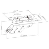 Oplite OP-GTR-FSHW Hjulplade til fly-/racersimulator