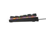 GENESIS NKG-1886 tastatur Spil USB QWERTZ Tysk Sort