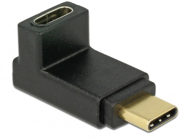 DeLOCK 65914 kabel kønsskifter 1 x USB Type-C Male 1 x USB 3.1 Gen 2 Type-C™ female Sort