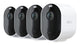 Arlo Pro 6 2K+ udendørs sikkerhedskamera, 4-pack