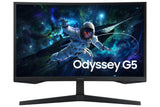 Samsung G55C computerskærm 68,6 cm (27") 2560 x 1440 pixel Quad HD LED Sort