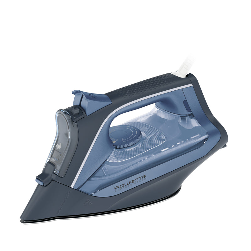 Rowenta DW4308 Dampstrygejern Microsteam 300 Laser-strygesål 2500 W Blå, Hvid